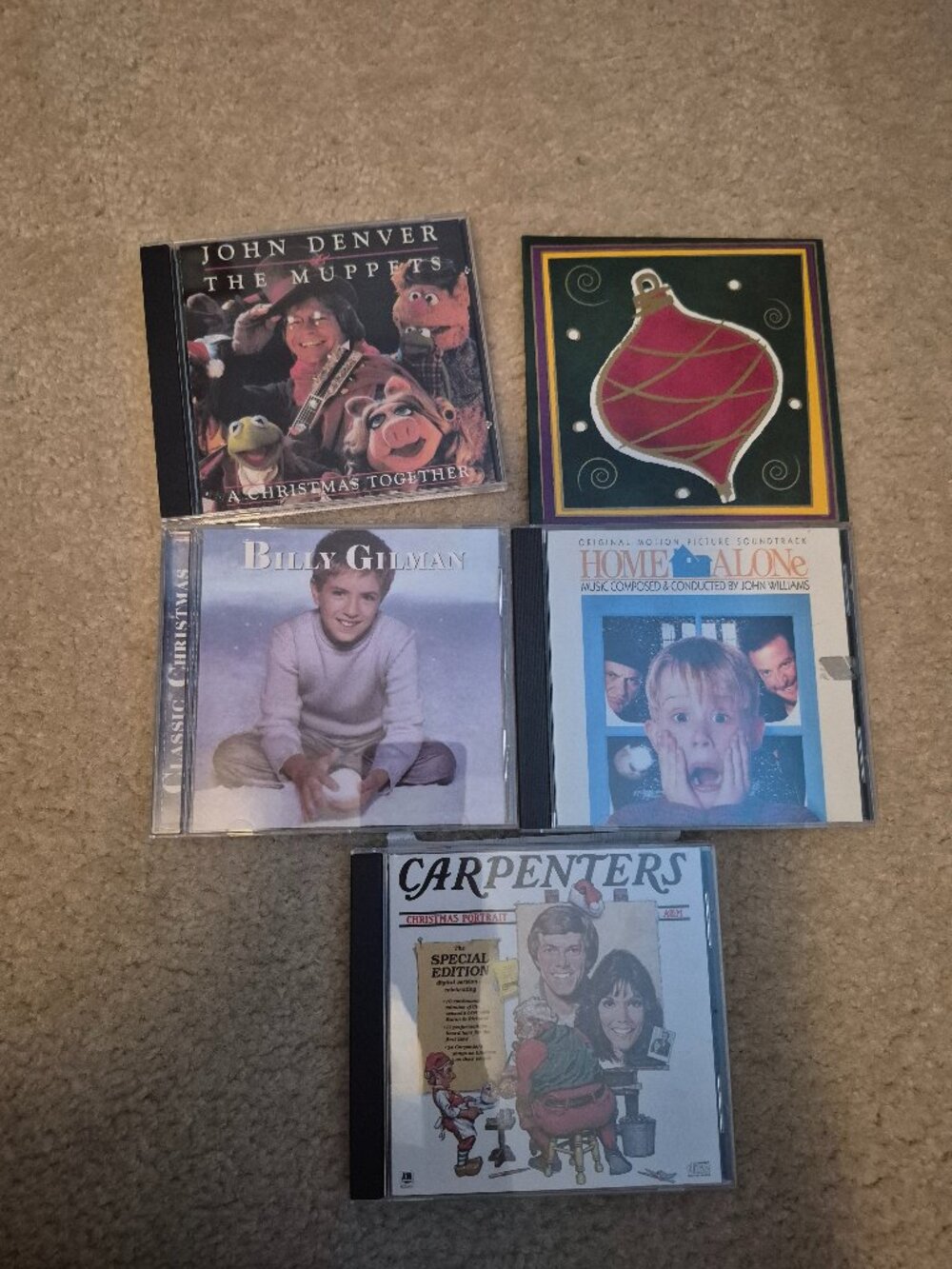5 Christmas cds